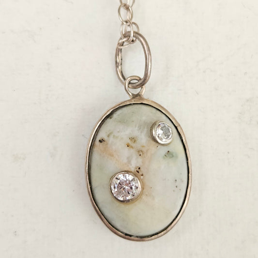 One of a kind Amazonite pendant