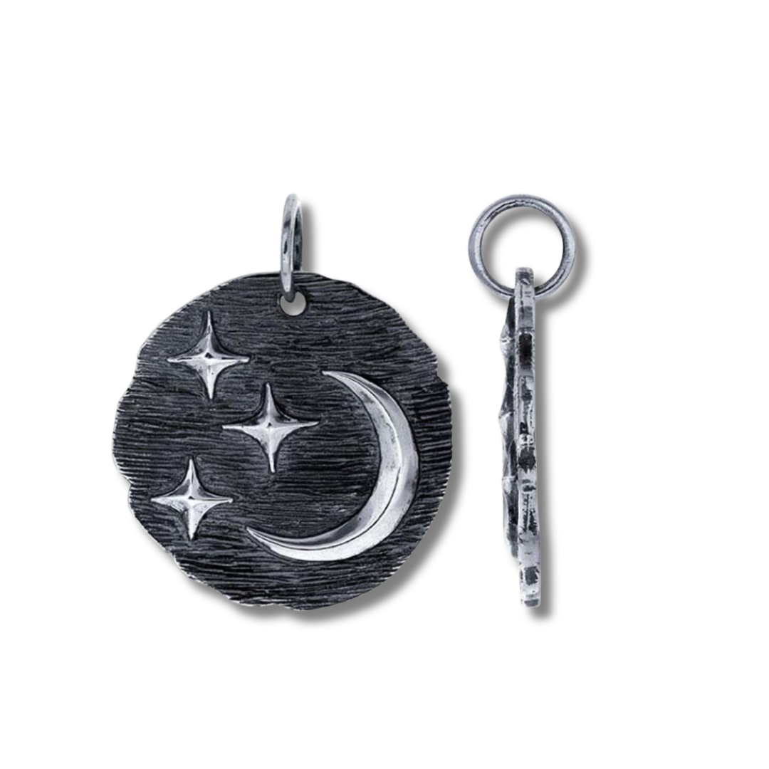 Moon and Stars Charm