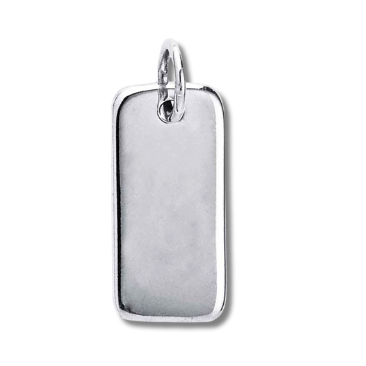 Engravable Sterling tag