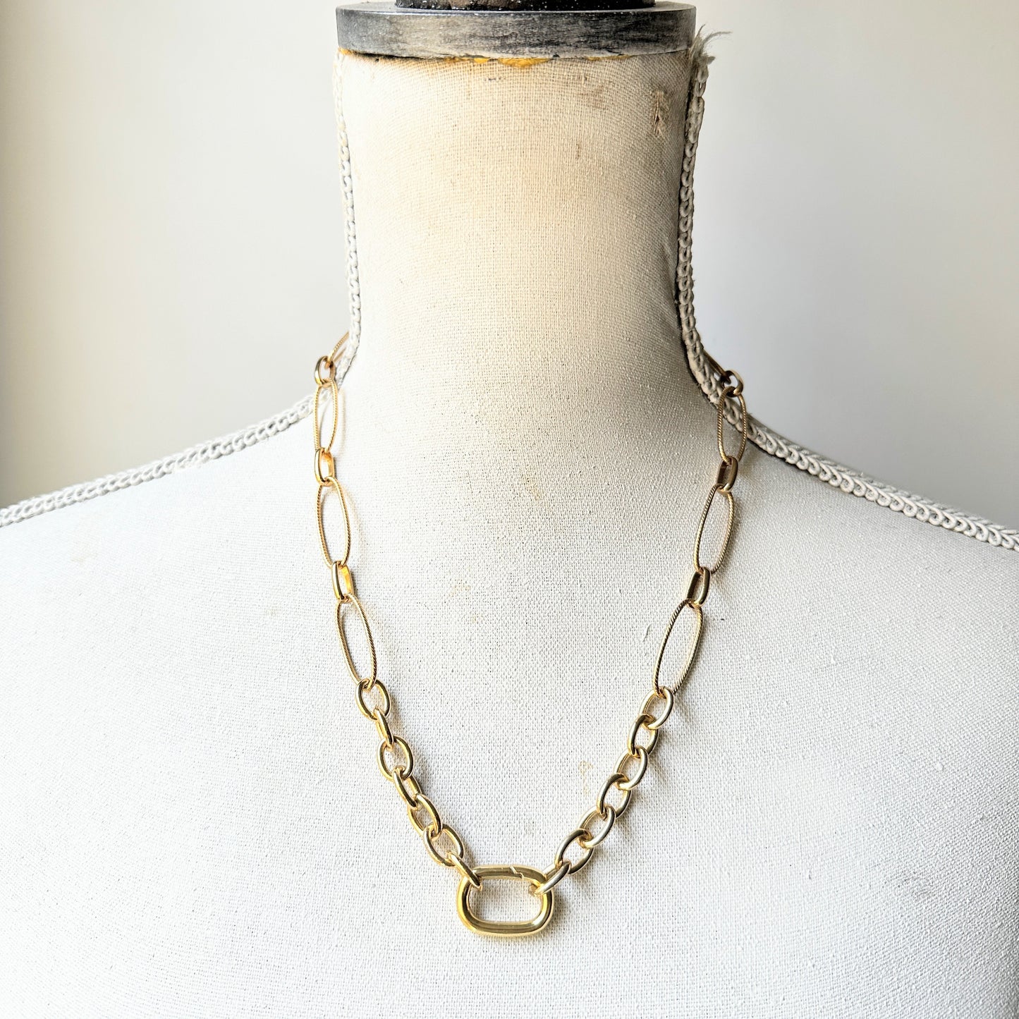 Mixed Chain Gold necklace