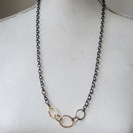 Mid length Handmade chain necklace - Michelle Rhodes