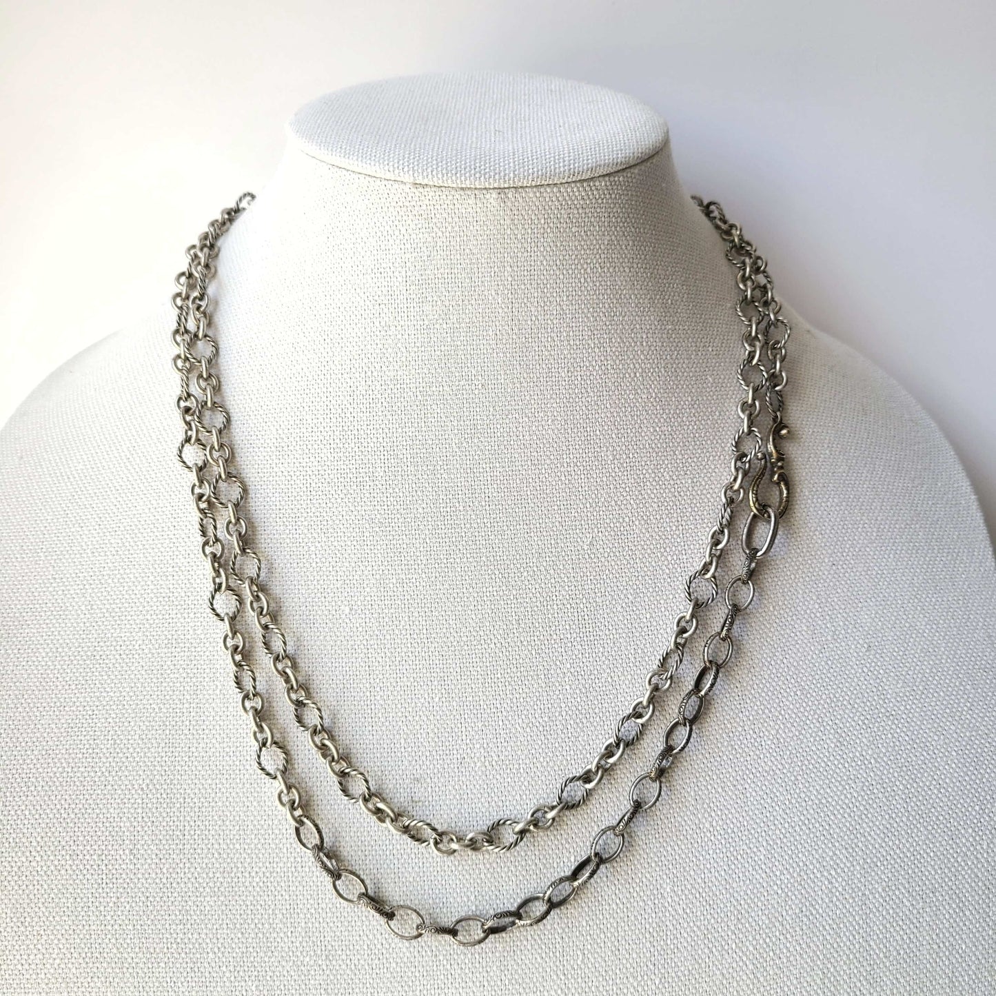 Multi wrap Georgian hook necklace - Michelle Rhodes